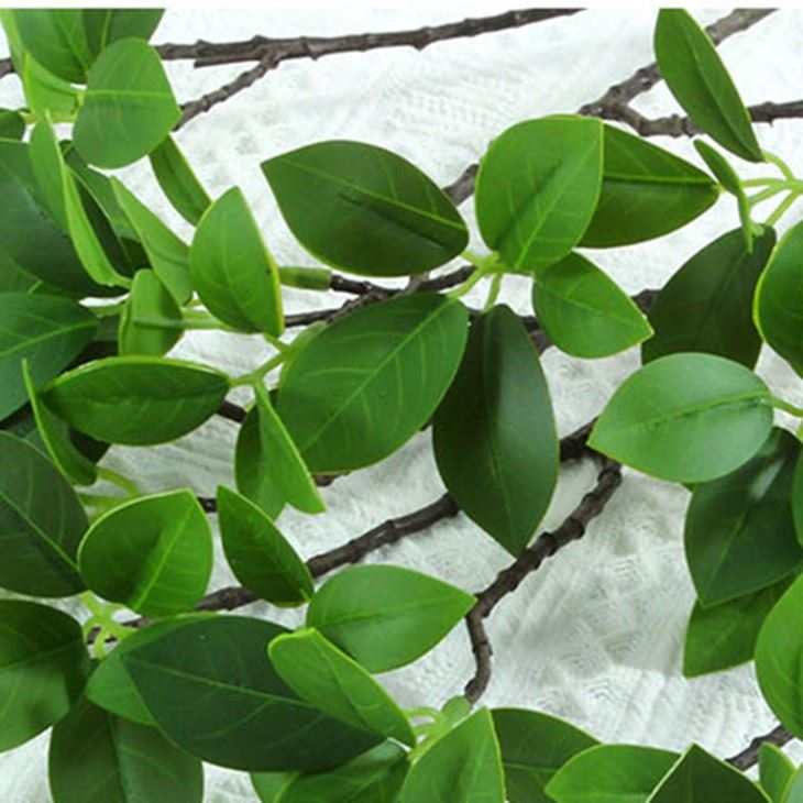 Artificial Tree Branches With Leaves